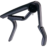 Dunlop 84 Trigger Flat Acoustic Guitar Capo, Black.  Click to see on Amazon.