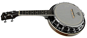 A resonator-equipped mandolin banjo.